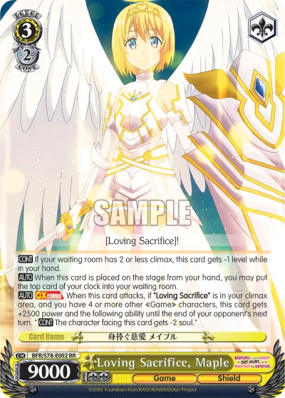 Loving Sacrifice, Maple