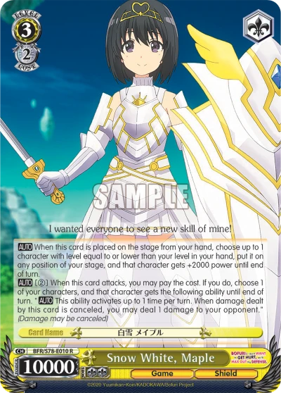 Snow White, Maple