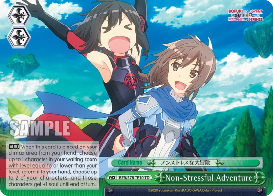Non-Stressful Adventure