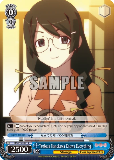 Tsubasa Hanekawa Knows Everything