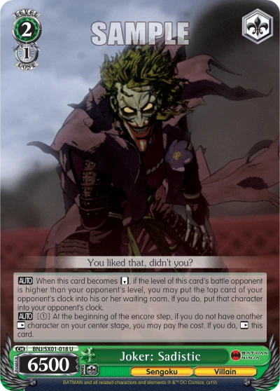 Joker: Sadistic