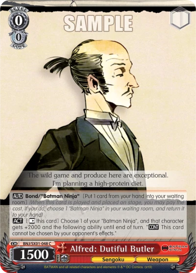 Alfred: Dutiful Butler