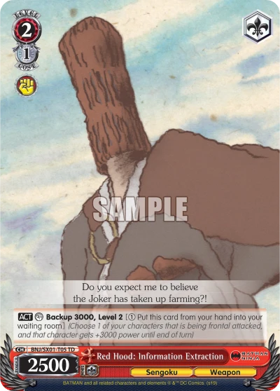 Red Hood: Information Extraction