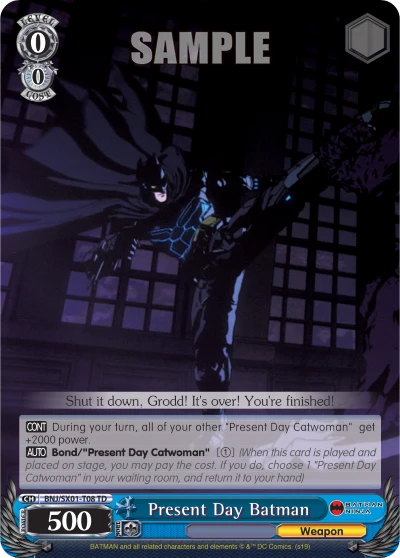 Present Day Batman