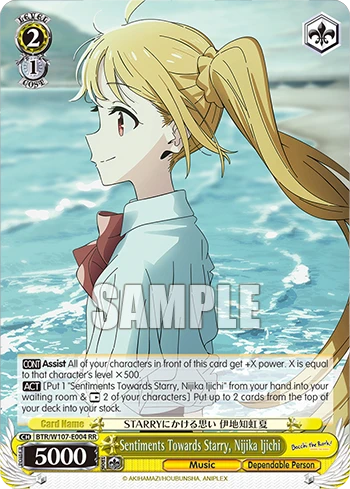 Sentiments Towards Starry, Nijika Ijichi