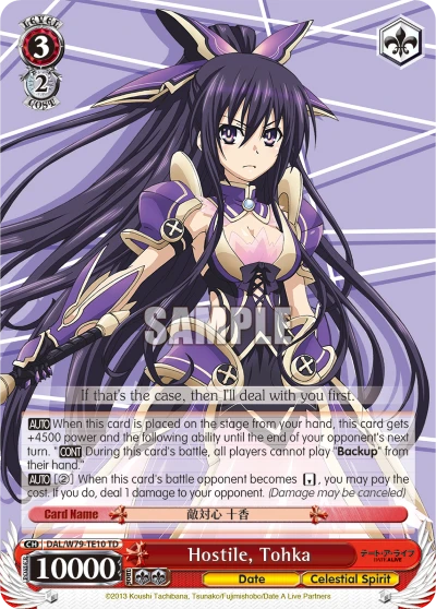 Hostile, Tohka