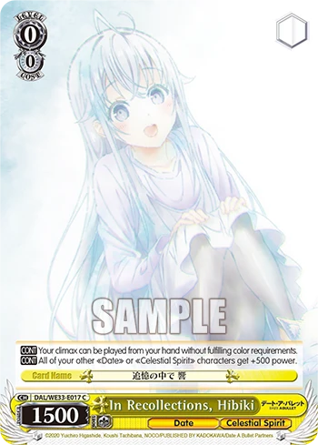 In Recollections, Hibiki