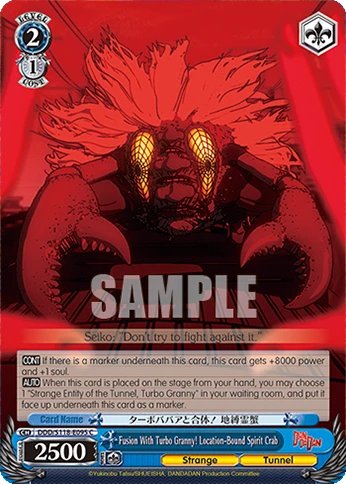 Fusion With Turbo Granny! Location-Bound Spirit Crab