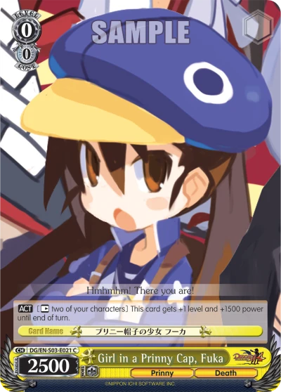 Girl in a Prinny Cap, Fuka