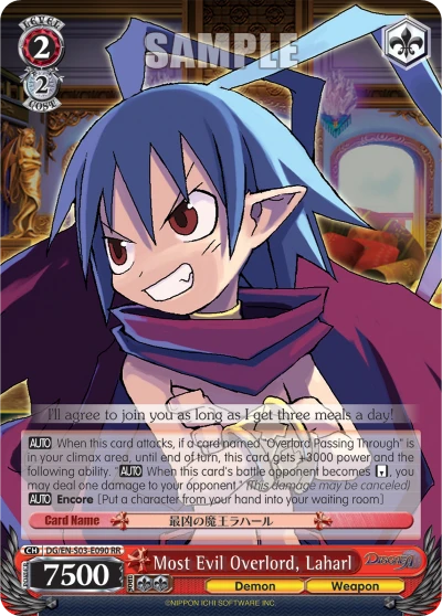 Most Evil Overlord, Laharl