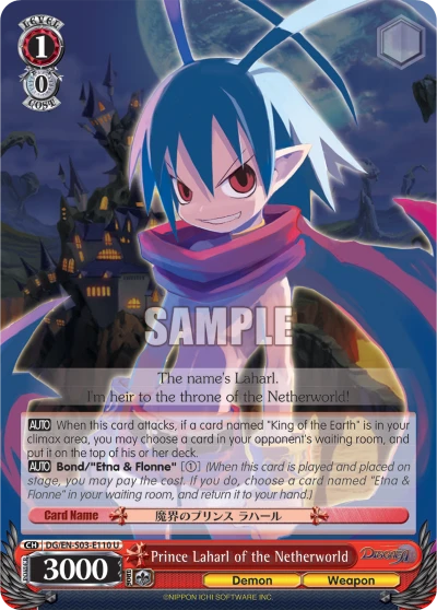 Prince Laharl of the Netherworld