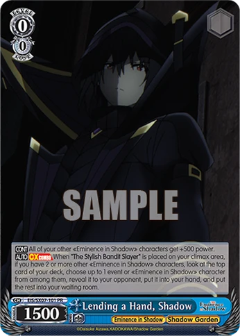 Lending a Hand, Shadow
