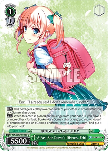 A Past She Doesn't Discuss, Eriri