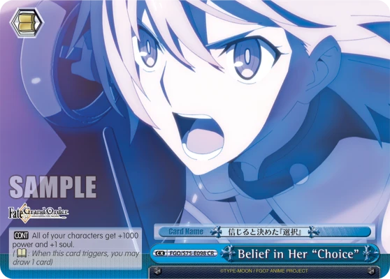Belief in Her "Choice"