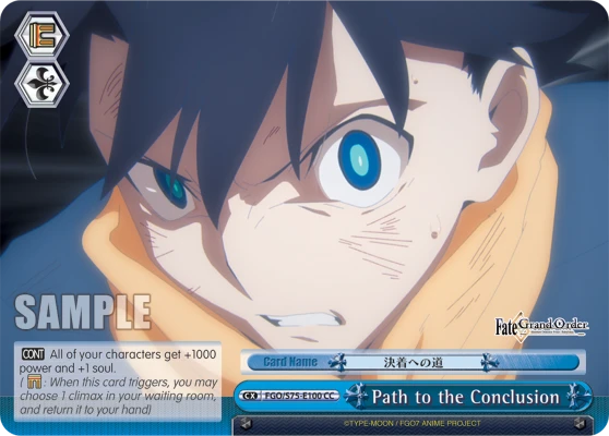 Path to the Conclusion