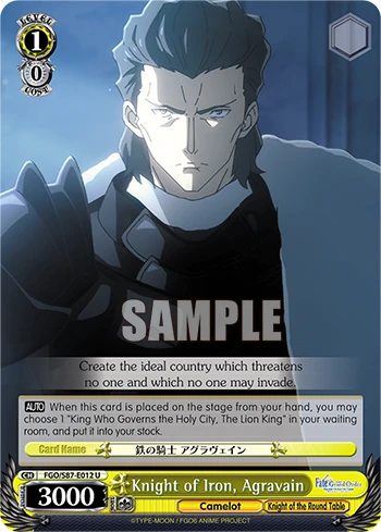 Knight of Iron, Agravain