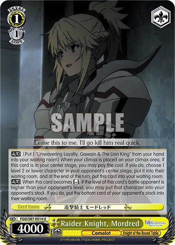 Raider Knight, Mordred
