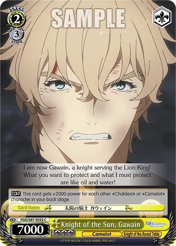 Knight of the Sun, Gawain