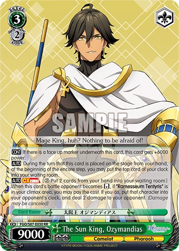 The Sun King, Ozymandias