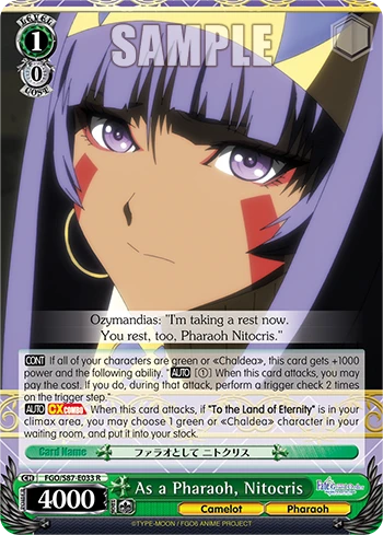 As a Pharaoh, Nitocris