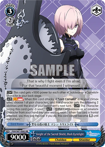 Knight of the Sacred Shield, Mash Kyrielight