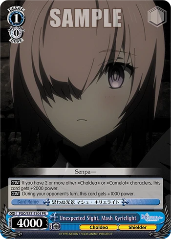 Unexpected Sight, Mash Kyrielight