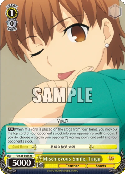 Mischievous Smile, Taiga