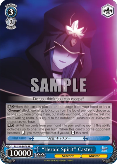 "Heroic Spirit" Caster
