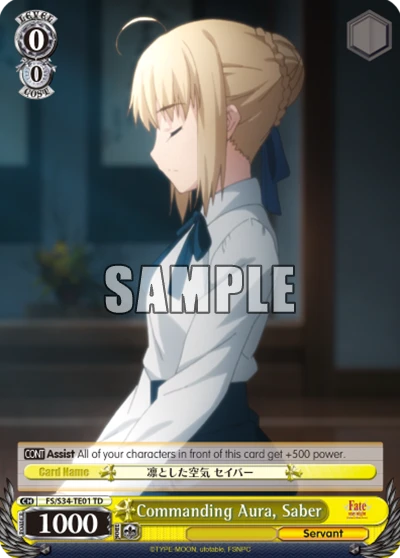 Commanding Aura, Saber