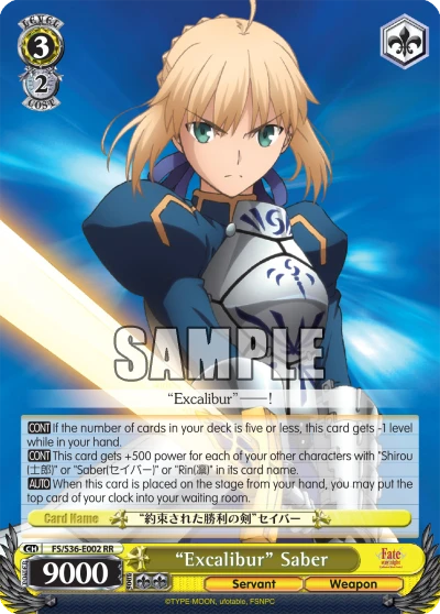 “Excalibur” Saber