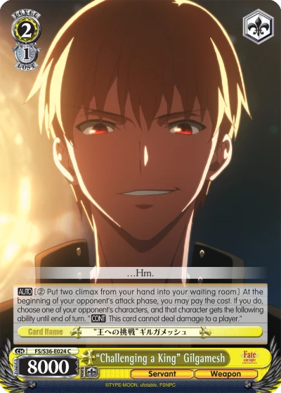 “Challenging a King” Gilgamesh