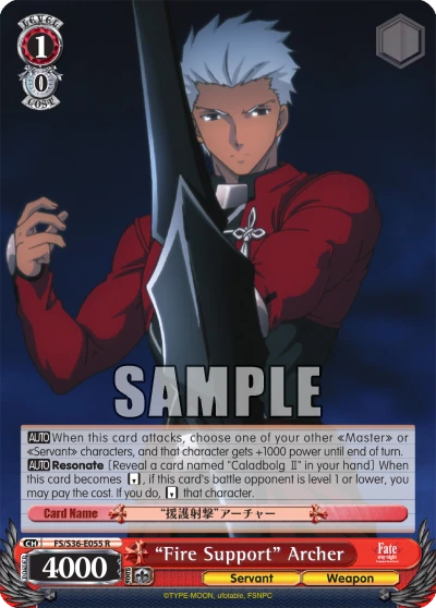 “Fire Support” Archer
