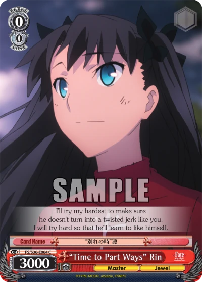 “Time to Part Ways” Rin