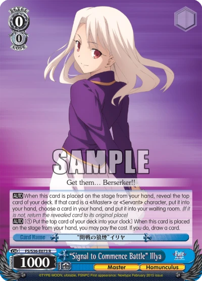 “Signal to Commence Battle” Illya