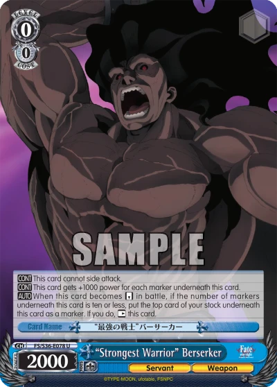 “Strongest Warrior” Berserker