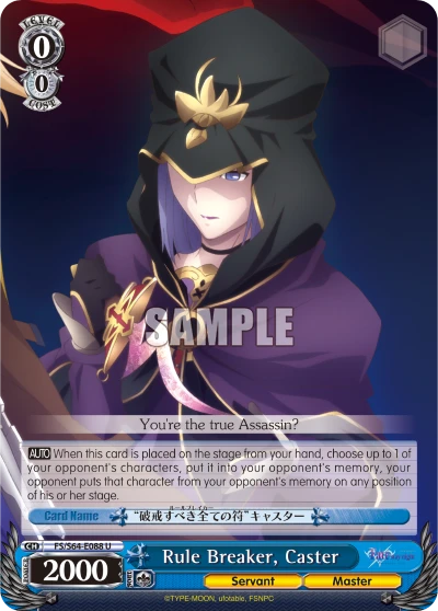 Rule Breaker, Caster