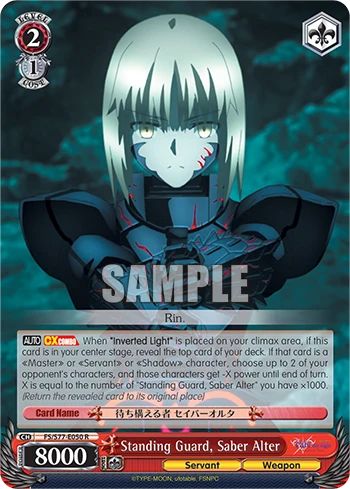 Standing Guard, Saber Alter