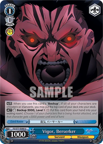 Vigor, Berserker