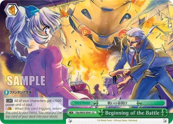 Beginning of the Battle