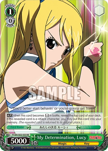 My Determination, Lucy
