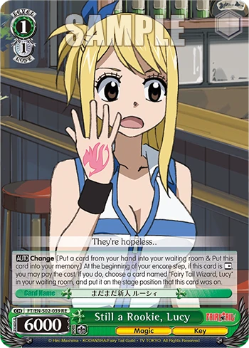 Still a Rookie, Lucy