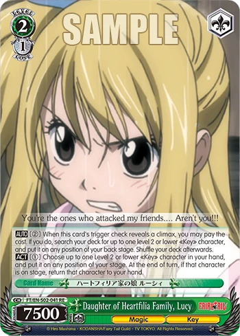 Daughter of Heartfilia Family, Lucy