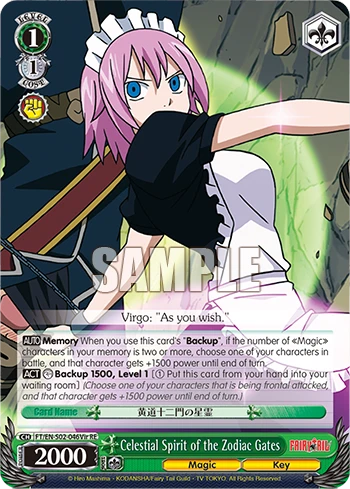 Celestial Spirit of the Zodiac Gates