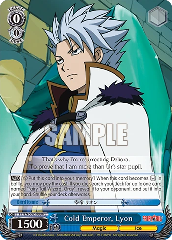 Cold Emperor, Lyon