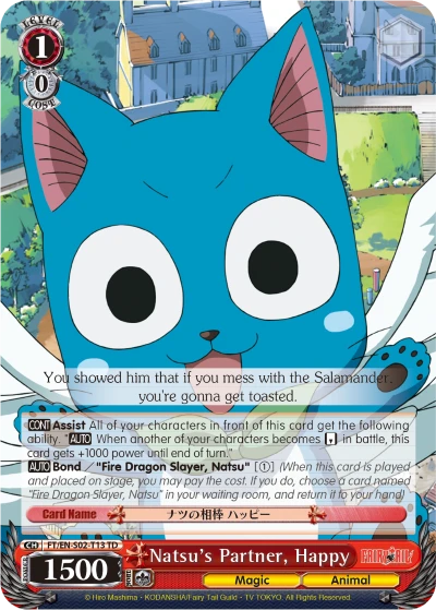 Natsu's Partner, Happy