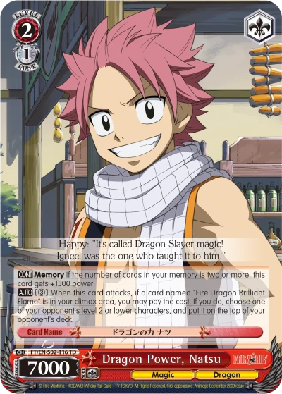 Dragon Power, Natsu