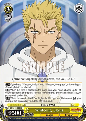 Whiteout, Laxus