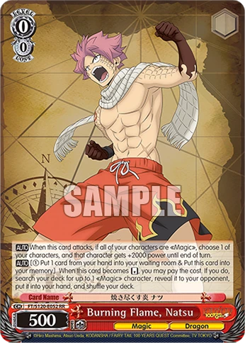 Burning Flame, Natsu