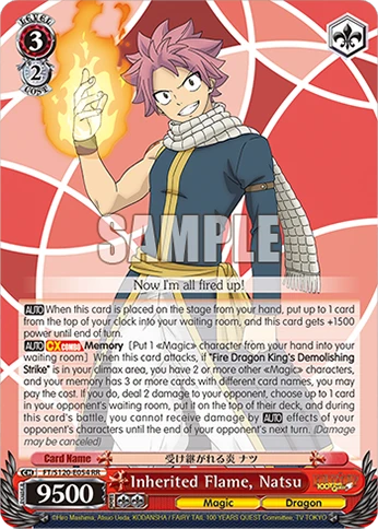 Inherited Flame, Natsu