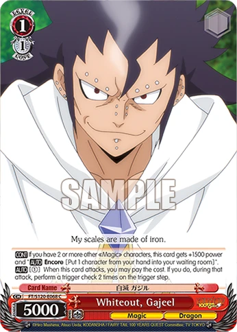 Whiteout, Gajeel